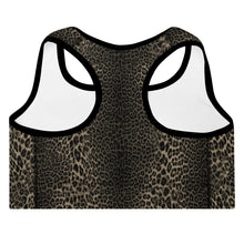 Load image into Gallery viewer, Leopard Padded Sports Bra
