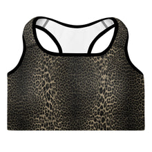 Load image into Gallery viewer, Leopard Padded Sports Bra
