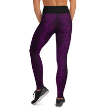 Load image into Gallery viewer, Leopard High Waisted Leggings (Purple)
